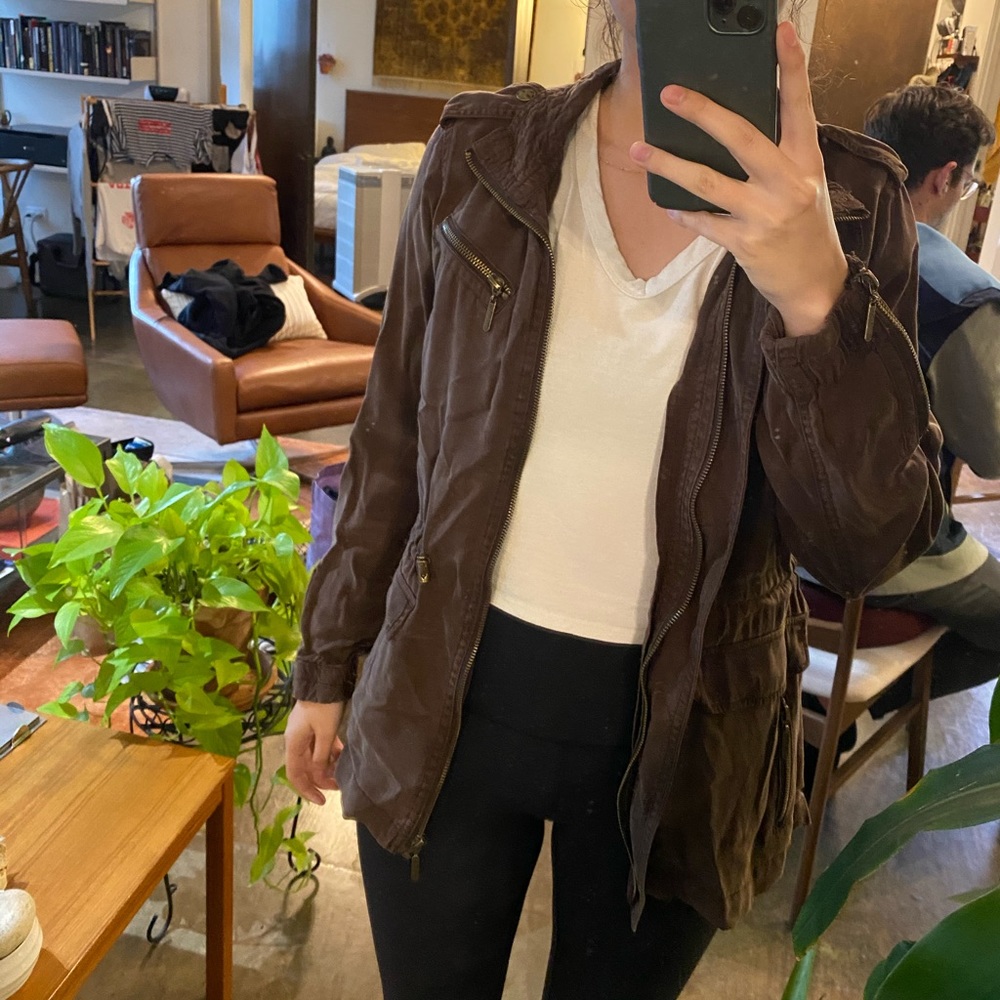 Brown Canvas Jacket